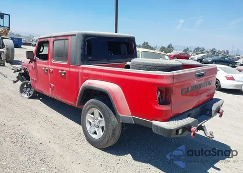 2022 Jeep Gladiator Sport S 4X4 from USA, damaged, VIN 1C6HJTAG0NL180848